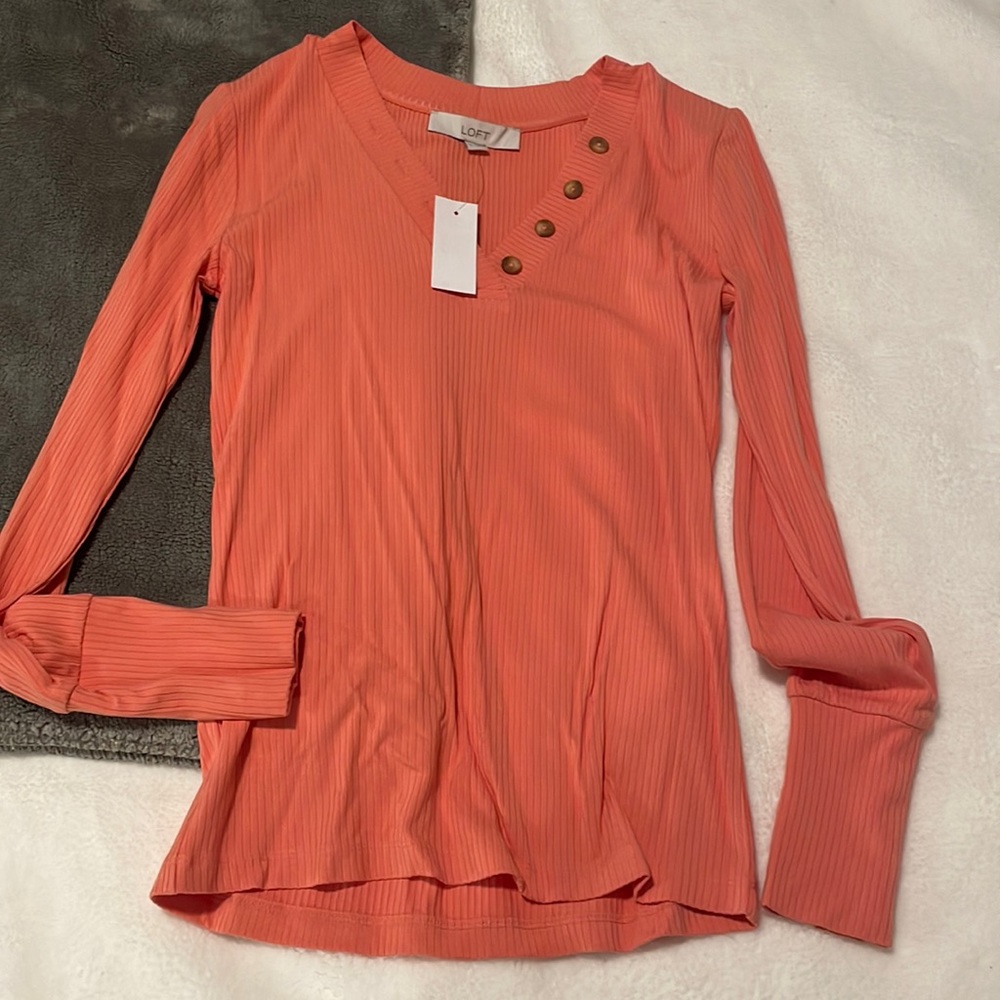 ✨  NWT orange long sleeve